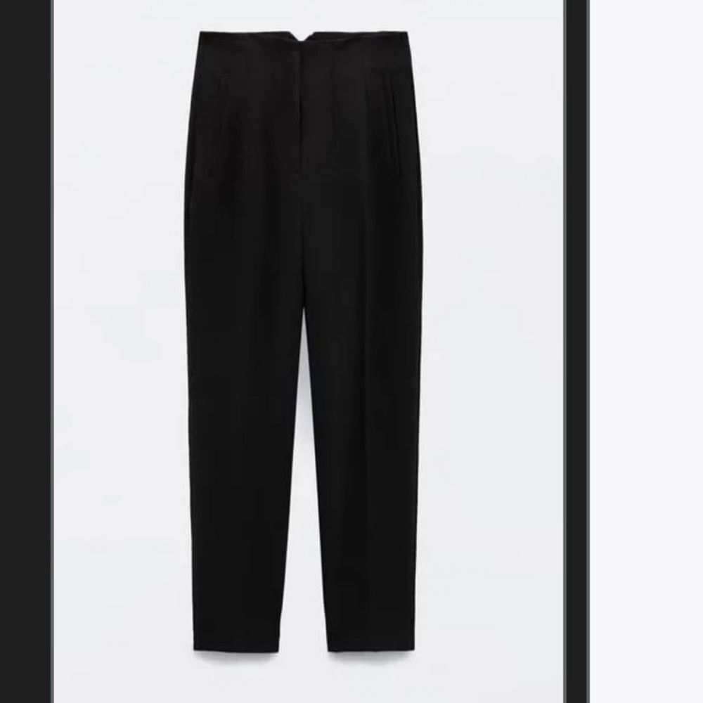 Zara pants with high waist